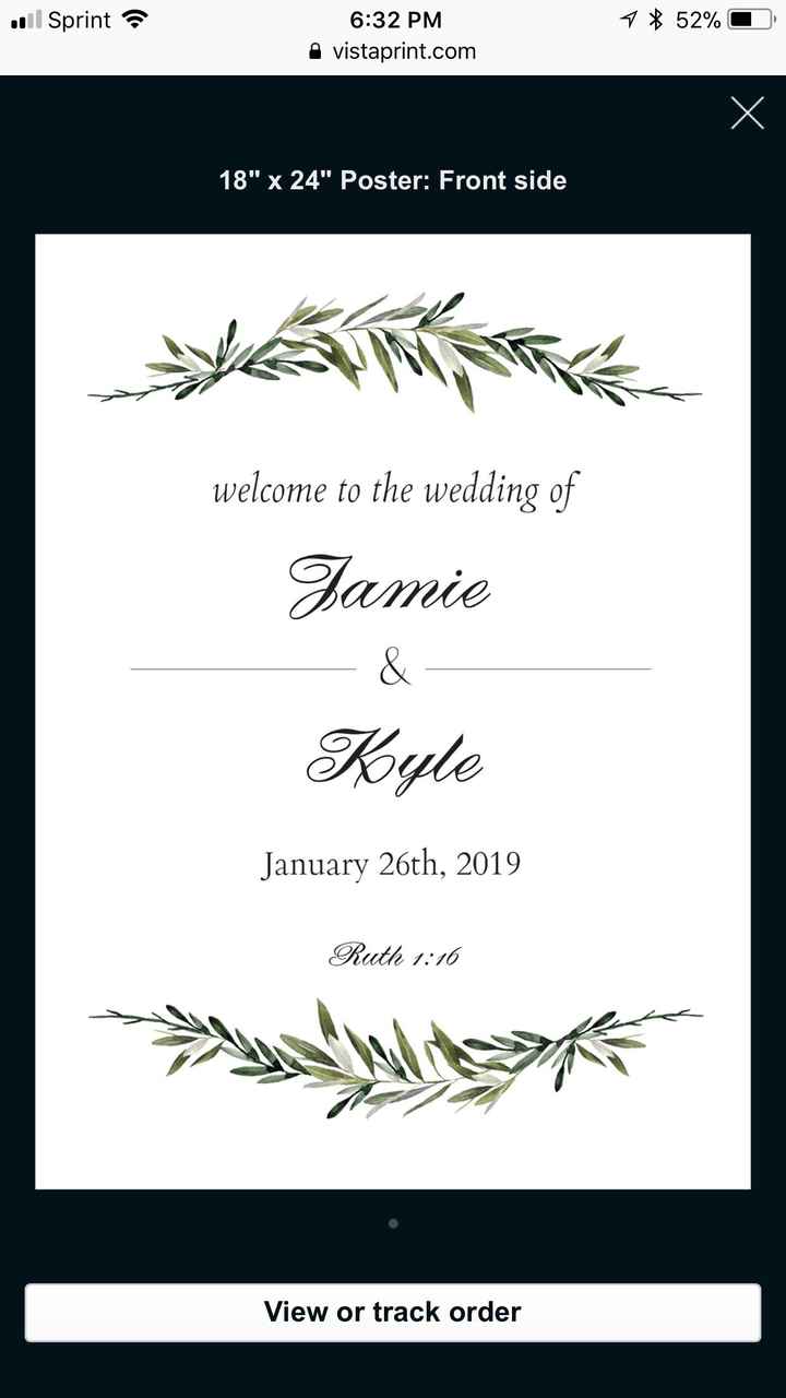 Elegant Welcome Wedding Sign - 18X24 Canvas - Bridesmaid Gifts Boutique