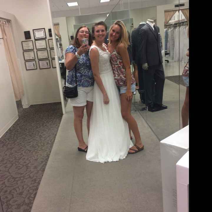 a third wedding dress? - 1