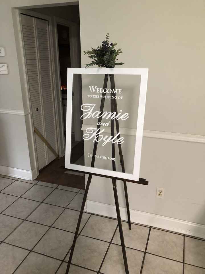 Easel stand for signs? What did you use?