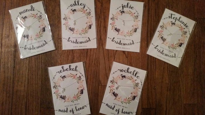How to ask your bridesmaids