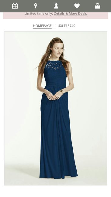 Said yes to the BM dress