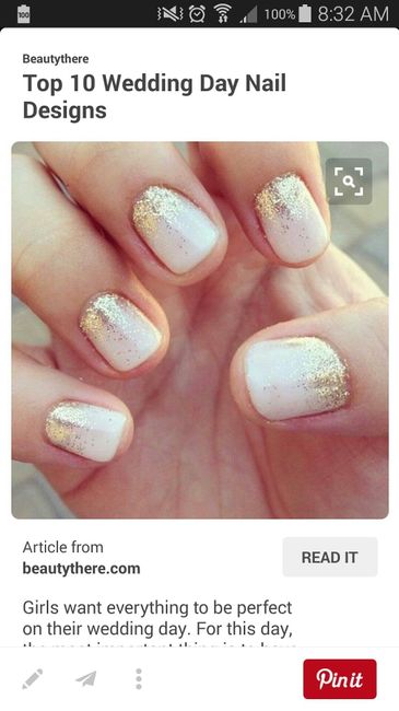Bridal Nail Inspiration- Do you have any?