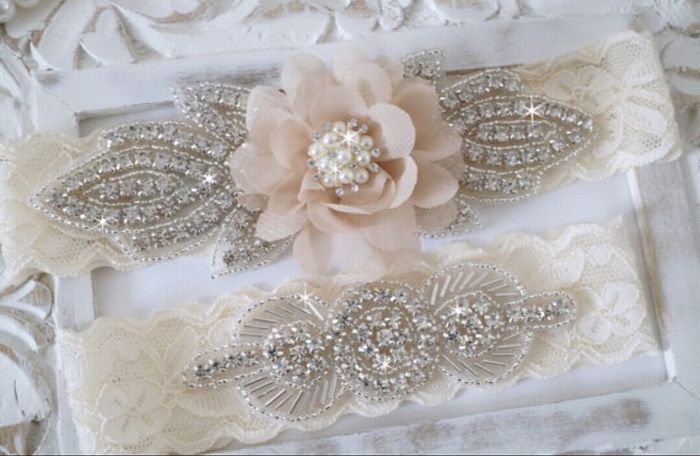 Are you wearing a garter? If you are, where did you get it?