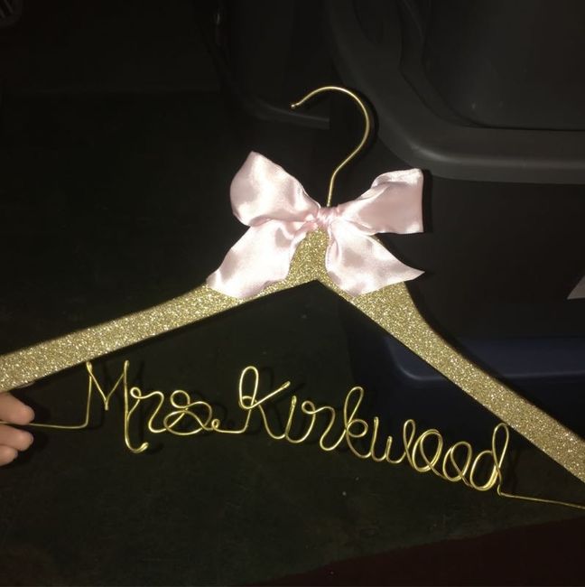 Show Me Your....Bridal or Bridal Party Hangers!
