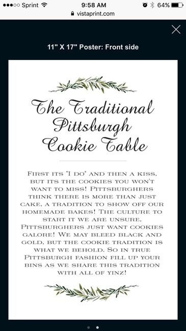 Pennsylvania Cookie Table 2