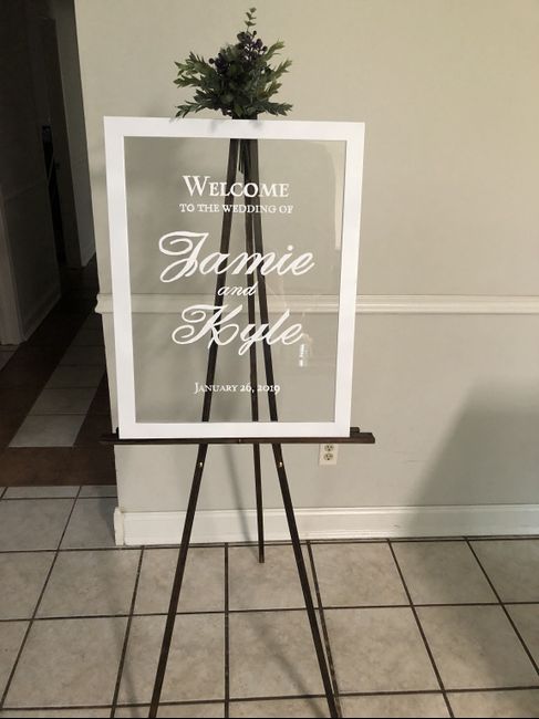 Weekend Diy...welcome Sign! (pics included) 2