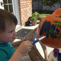 NWR: Cannon wants to share his pumpkin!