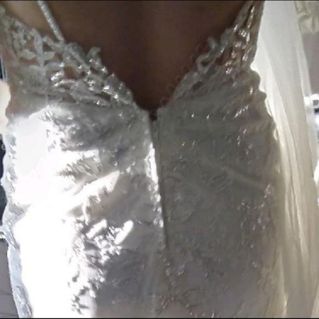 Wedding dress fitting - 1