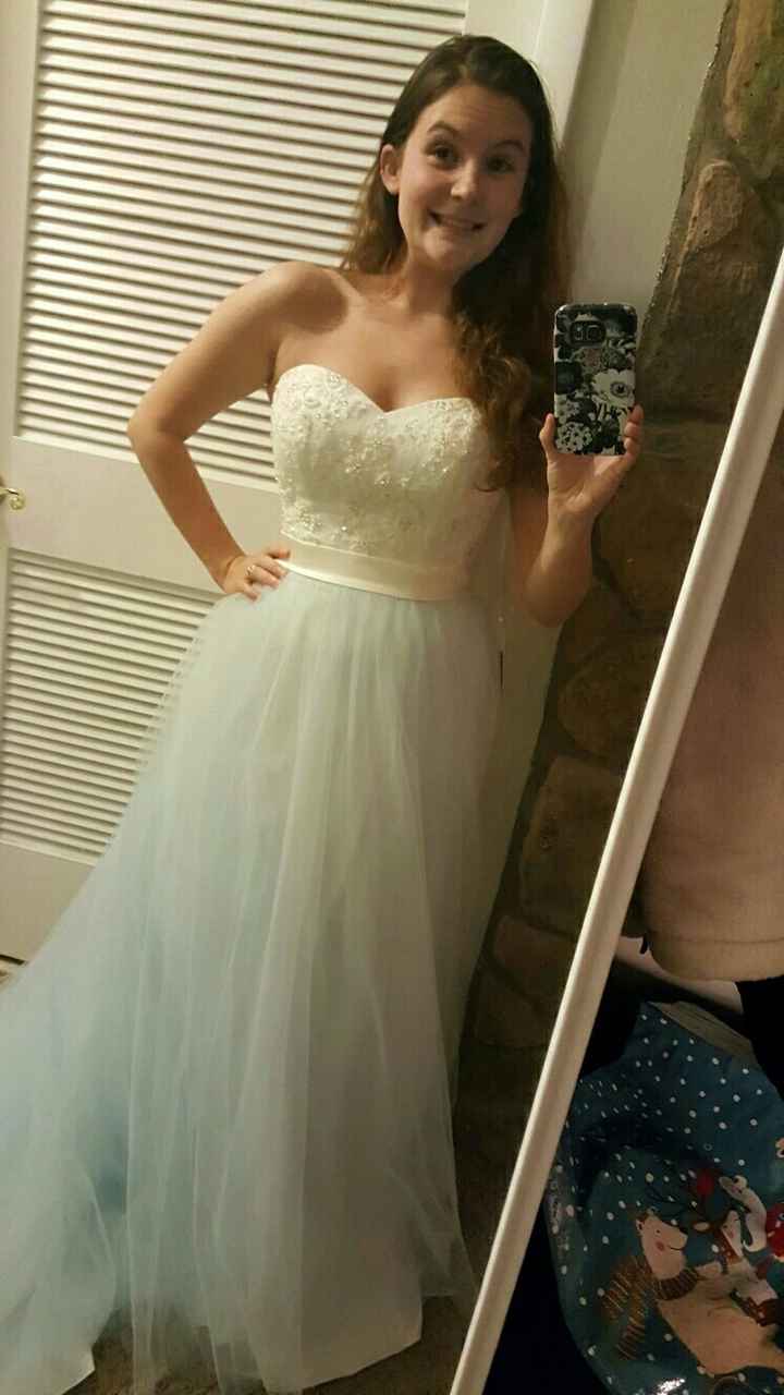 It's here and it's blue!