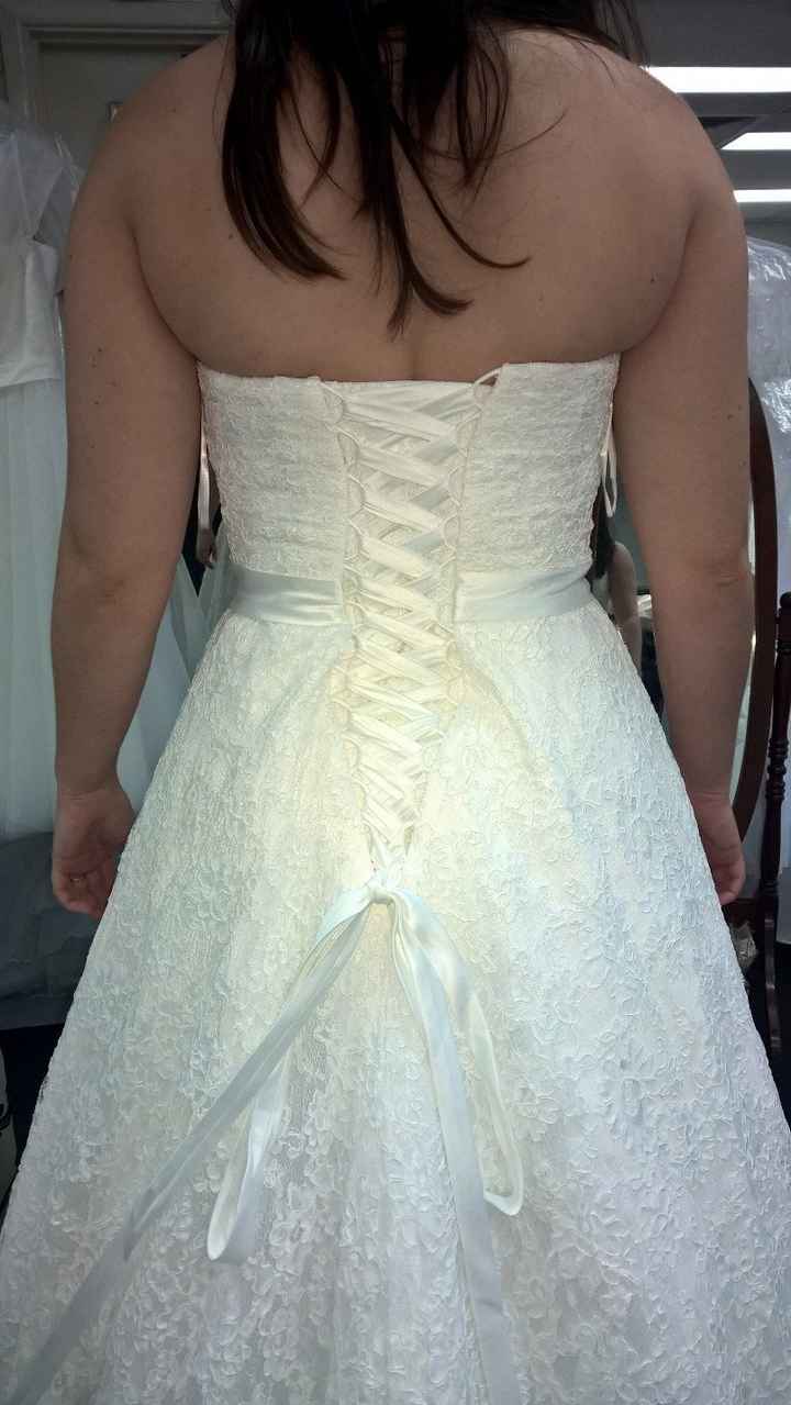 Wedding Dress Back Fat
