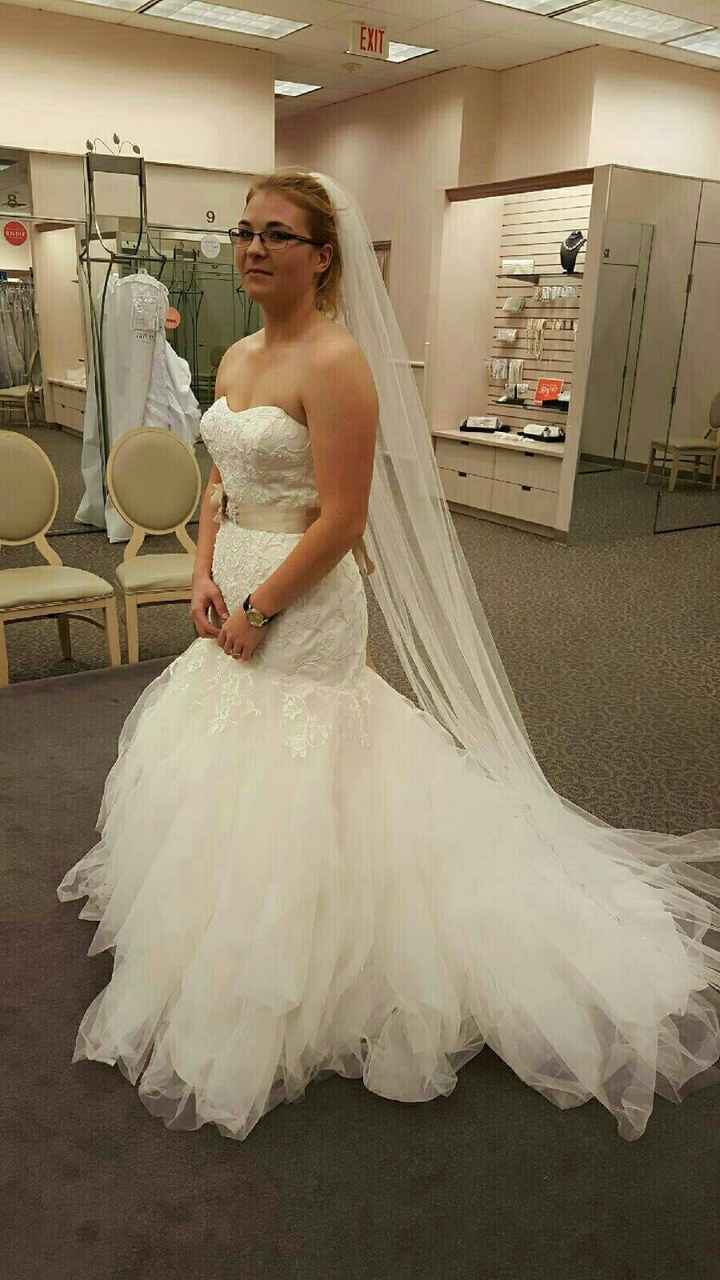 did u show your partner pics of the rejected dresses? (update: show us your rejects!)