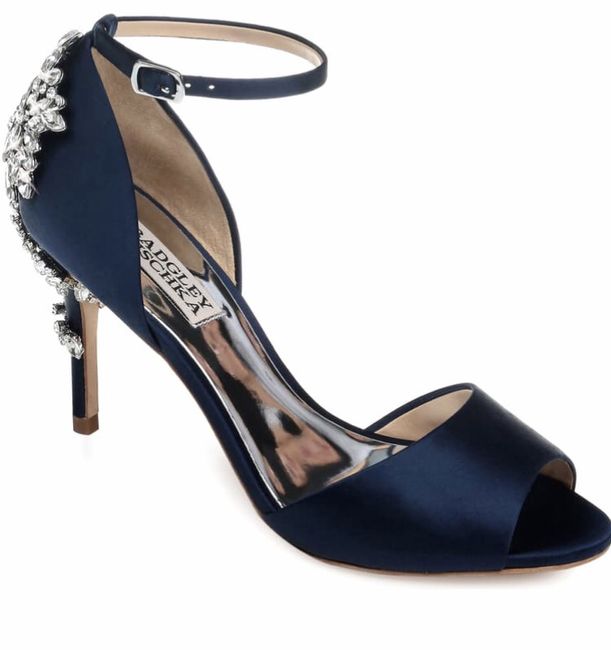 When did you buy your wedding shoes? 1