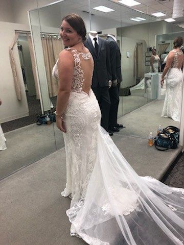 Anyone else have illusion mesh issue Weddings Wedding Attire