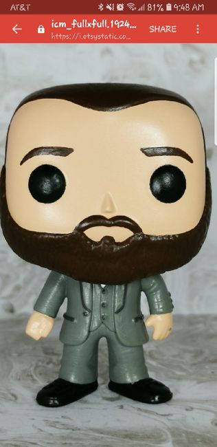 Custom Funko Cake Topper - 1