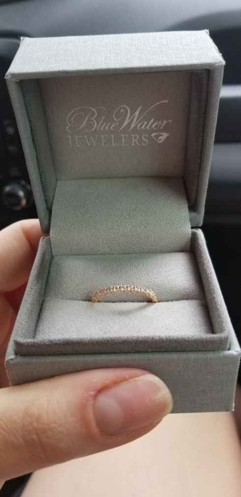 We have our wedding bands!!!💓 - 3