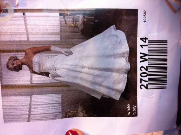 PreOwnedWeddingDress.com DISAPPOINTING purchase