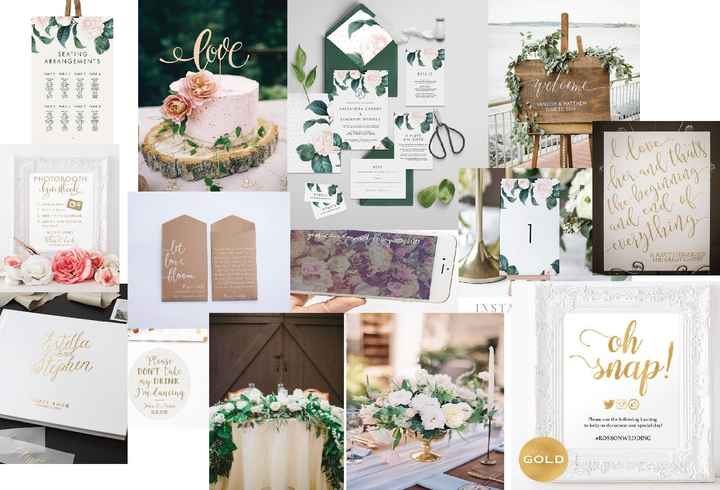 Do wedding invites have to match wedding signage, place cards, seating table, etc?