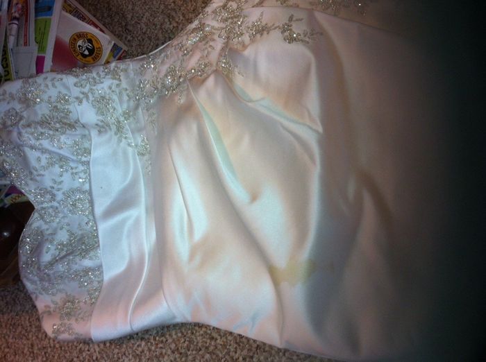 PreOwnedWeddingDress.com DISAPPOINTING purchase