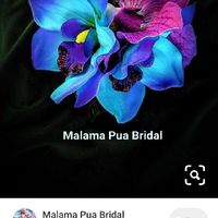 Flowers in hair must match bouquet? - 1