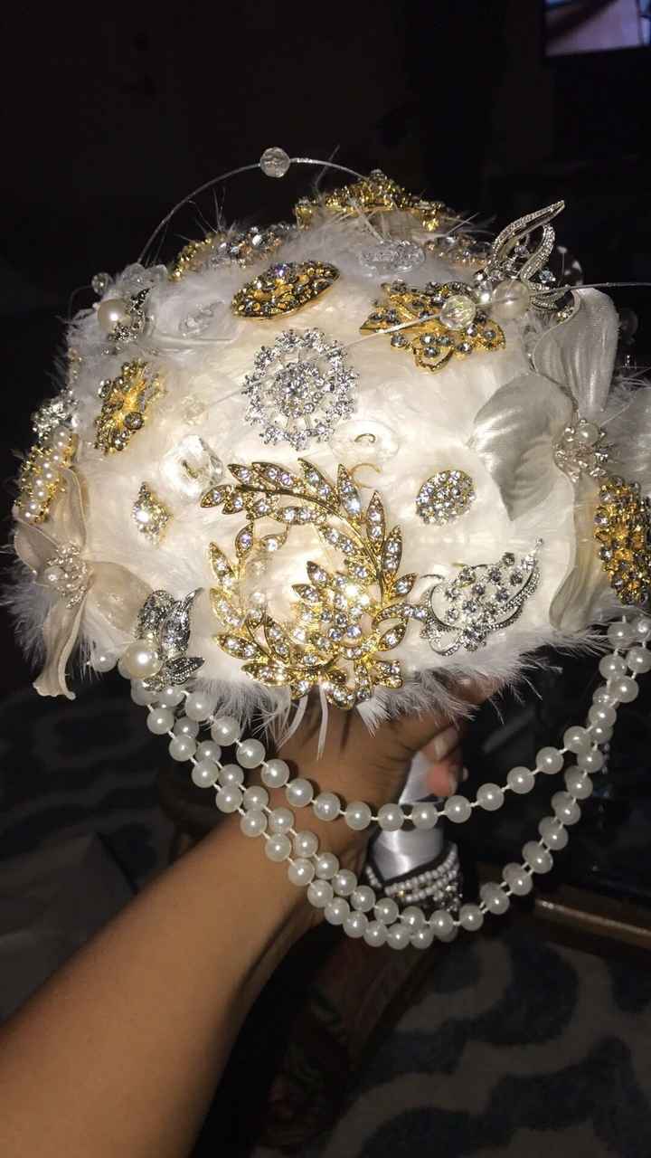Brooch bouquet thoughts