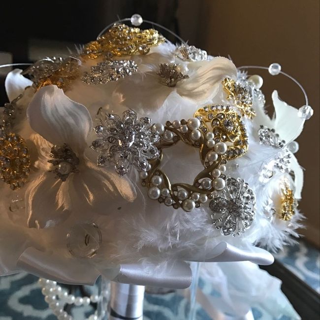 Brooch bouquet thoughts