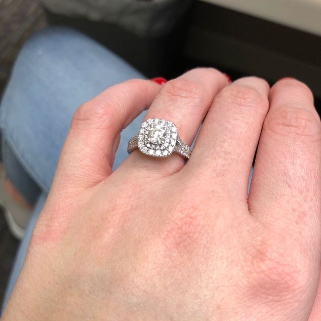 Show me... your halo engagement rings!! 💍 12