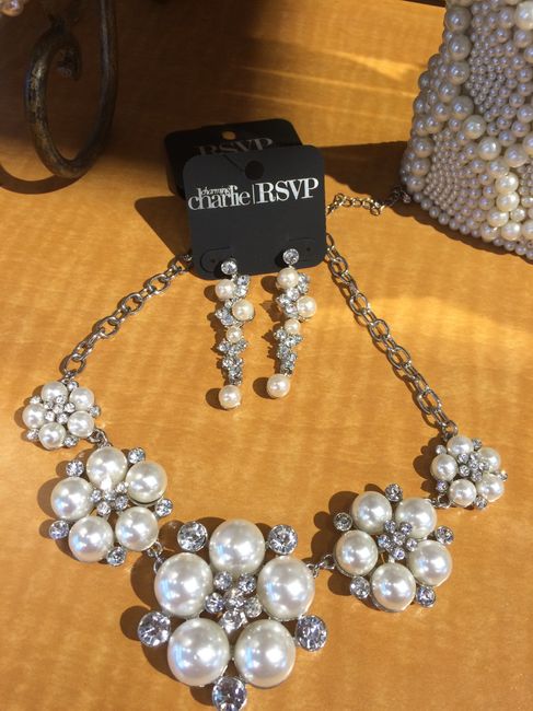 Wedding day jewels!
