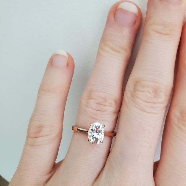 Show me your moissanite rings! 💍 16