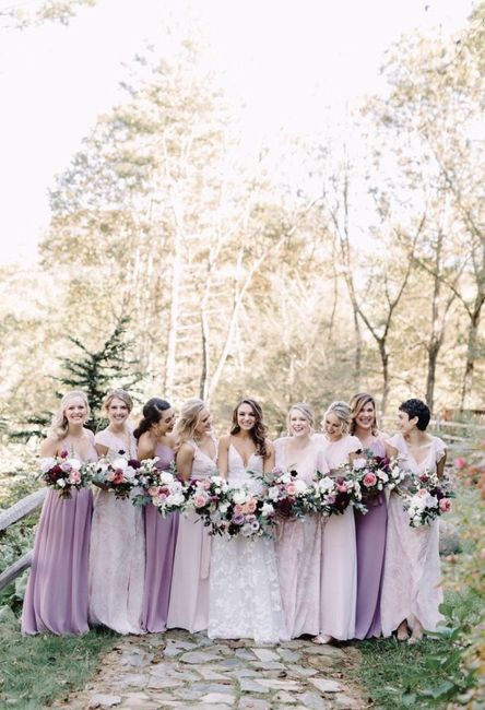 Beach Bridesmaids Colors 2