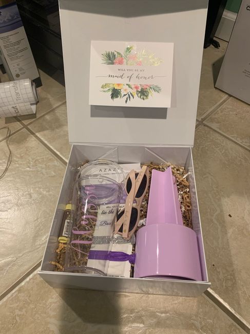 Bridesmaids boxes- destination style 2