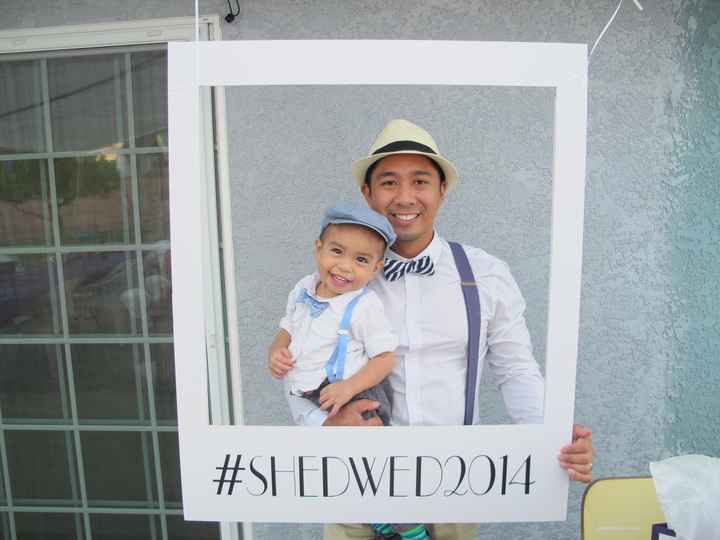 Our dapper wedding shower... I come bearing pics!!