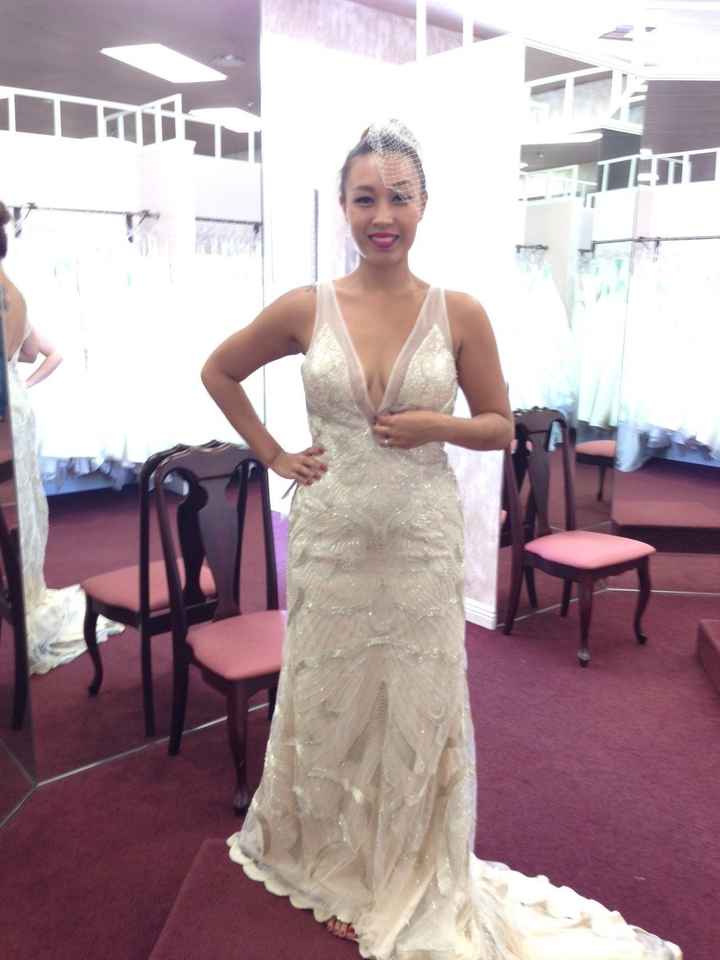 Finally picked up my dress!! Alterations update pics on page 3!!