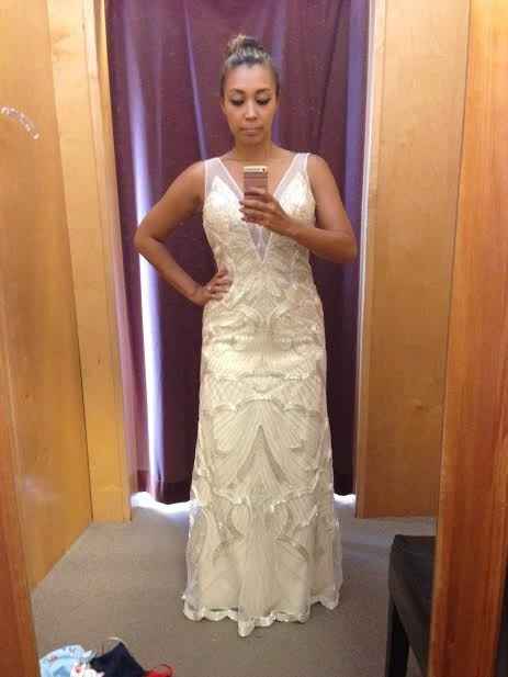 Got to take my dress home on Friday! :D *pics included*