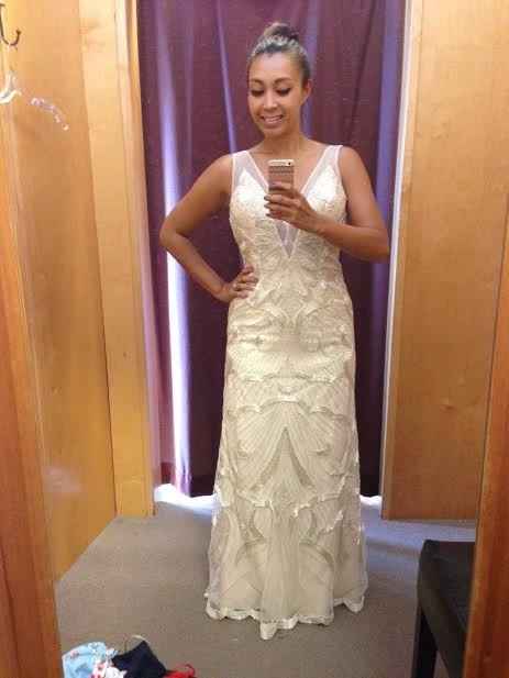 Got to take my dress home on Friday! :D *pics included*