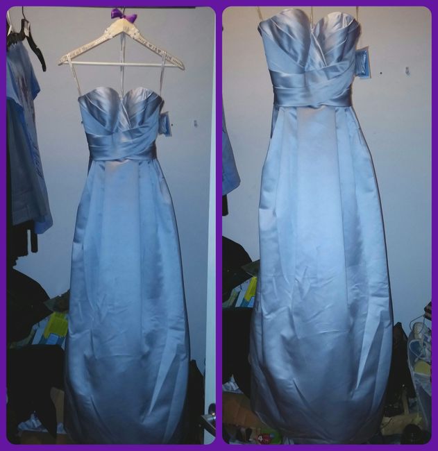 Bridesmaid dresses are arriving, but stressed about arrival date of last one...