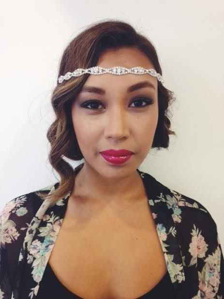 10 more days!! Here's my hair and makeup trial pics!