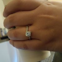 Puffy fingers notwithstanding, it'll have to get resized soon. I'll feel so weird without it.