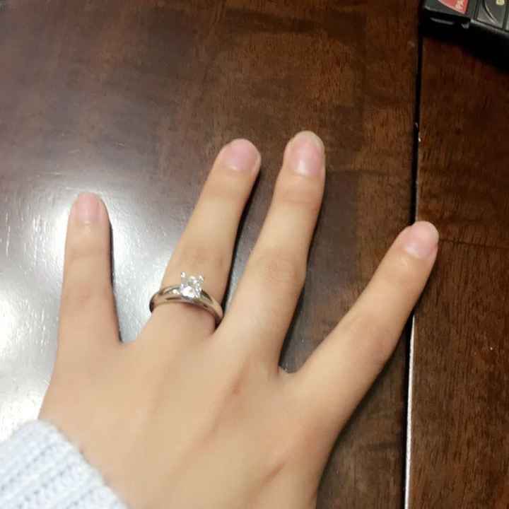 Let's see those rings