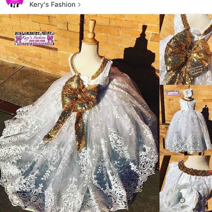  Flower girl dress - 1