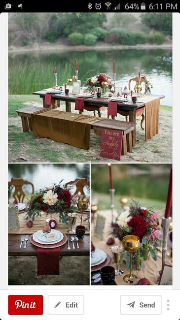 Fall wedding colors