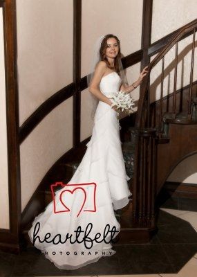 What makes a girl smile again? Dress and Rings:)
