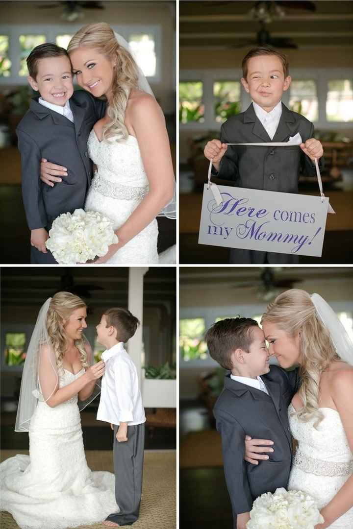 "Here comes my Mommy" sign...