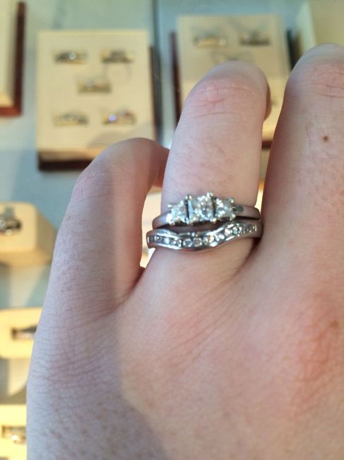 I wanna see wedding bands!!!
