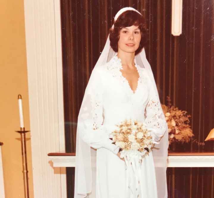 Drop Veil and hairstyles - 1