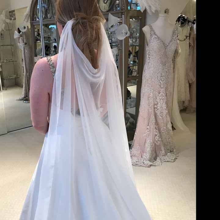 Drop Veil and hairstyles - 2