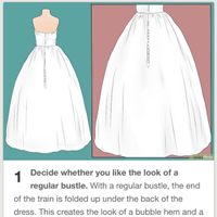 Show me your ballgown bustles!! - 1