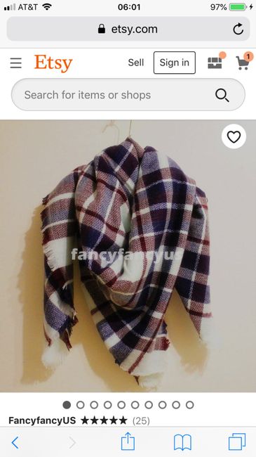 Bridesmaids Gifts - Pashmina Scarves? 6