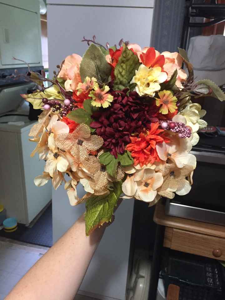 Bouquets in the making! - 2