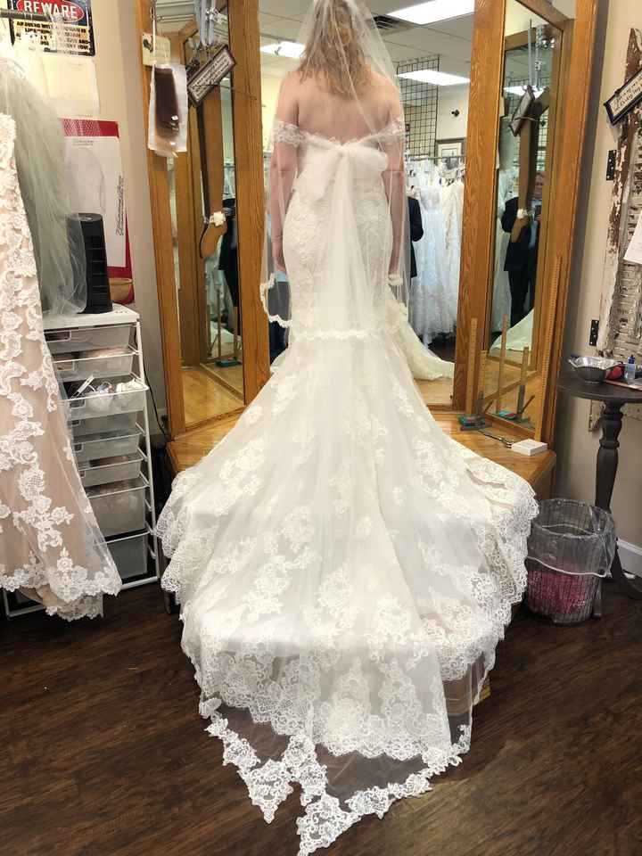 Did you end up with a complete different dress than planned? - 2