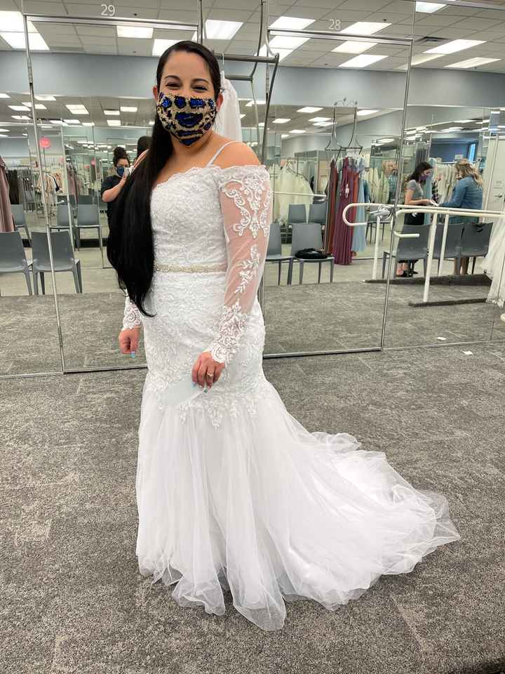 Bought a dress wedding was nearly cancelled now everything’s changed. - 1